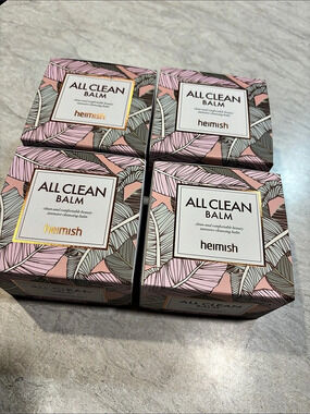 heimish All Clean Balm Cleansing Balm 4.05 oz Set NWT